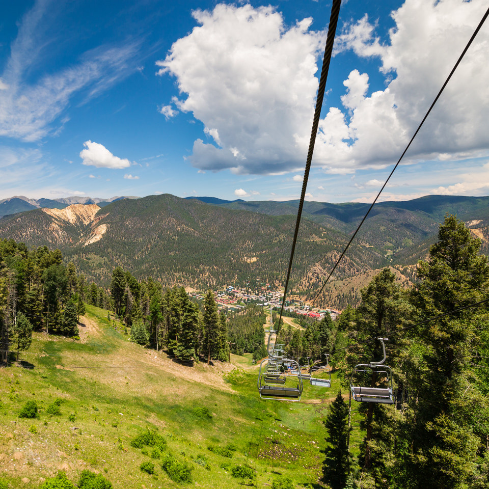 view from scenic chairlift